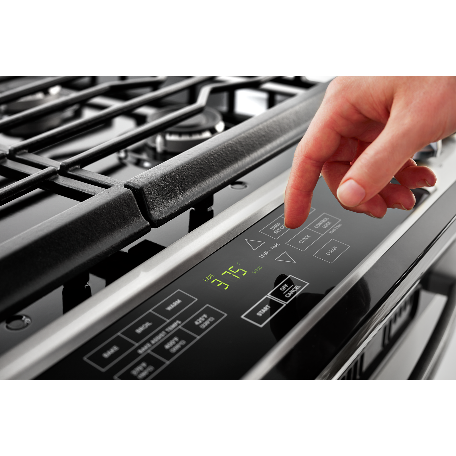 Amana - 4.8 cu. ft Electric Range in White - YAES6603SFW