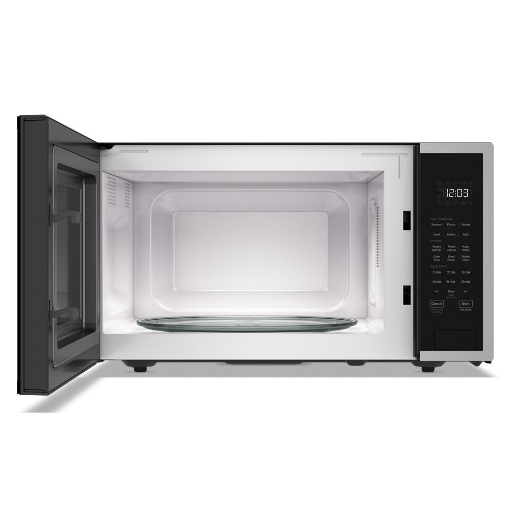 KitchenAid - 1.6 cu. Ft Counter top Microwave in Stainless - YKMCS122PPS