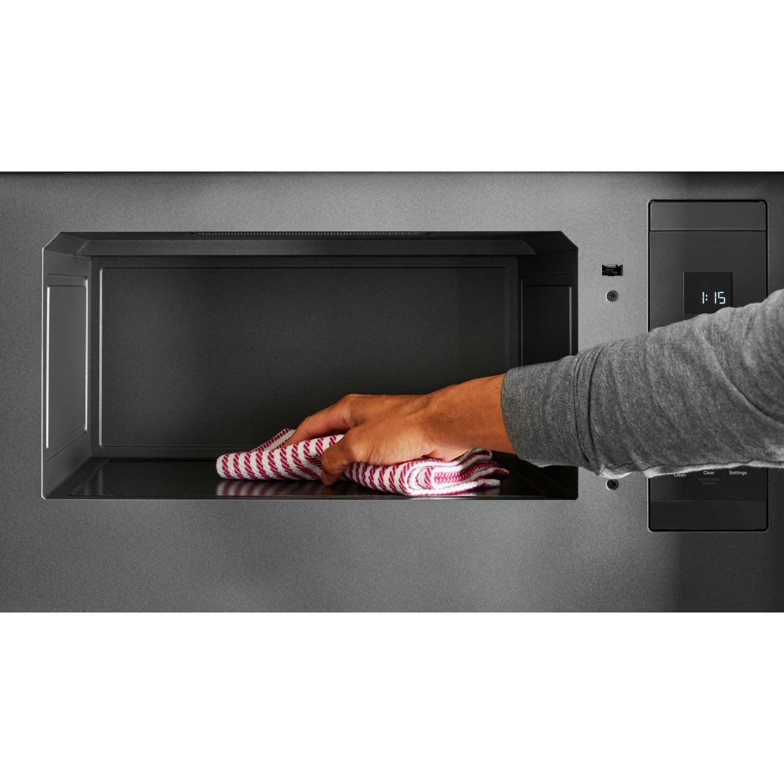 KitchenAid - 1.1 cu. Ft Over the range Microwave in Stainless - YKMMF330PPS