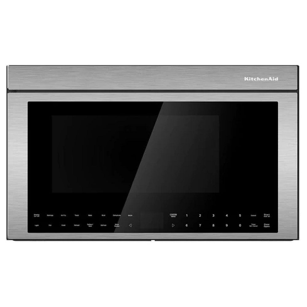 KitchenAid - 1.1 cu. Ft Over the range Microwave in Stainless - YKMMF730PPS