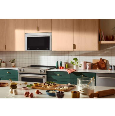 KitchenAid - 1.1 cu. Ft Over the range Microwave in Stainless - YKMMF730PPS