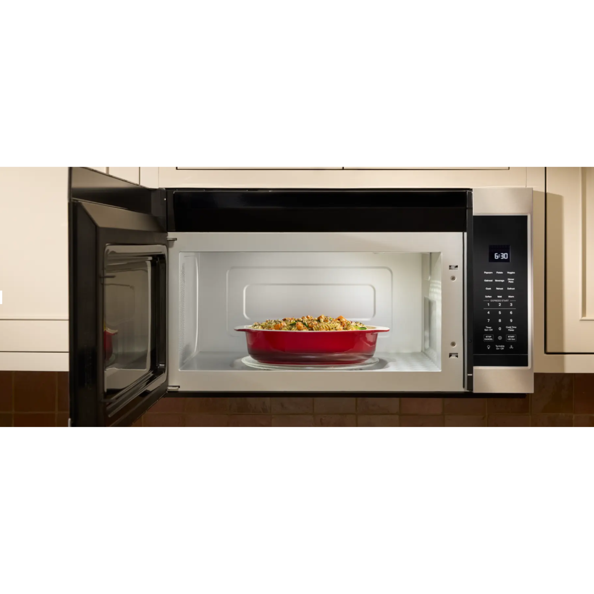 KitchenAid - 1.9 cu. Ft Over the range Microwave in Stainless - YKMMS130RPS