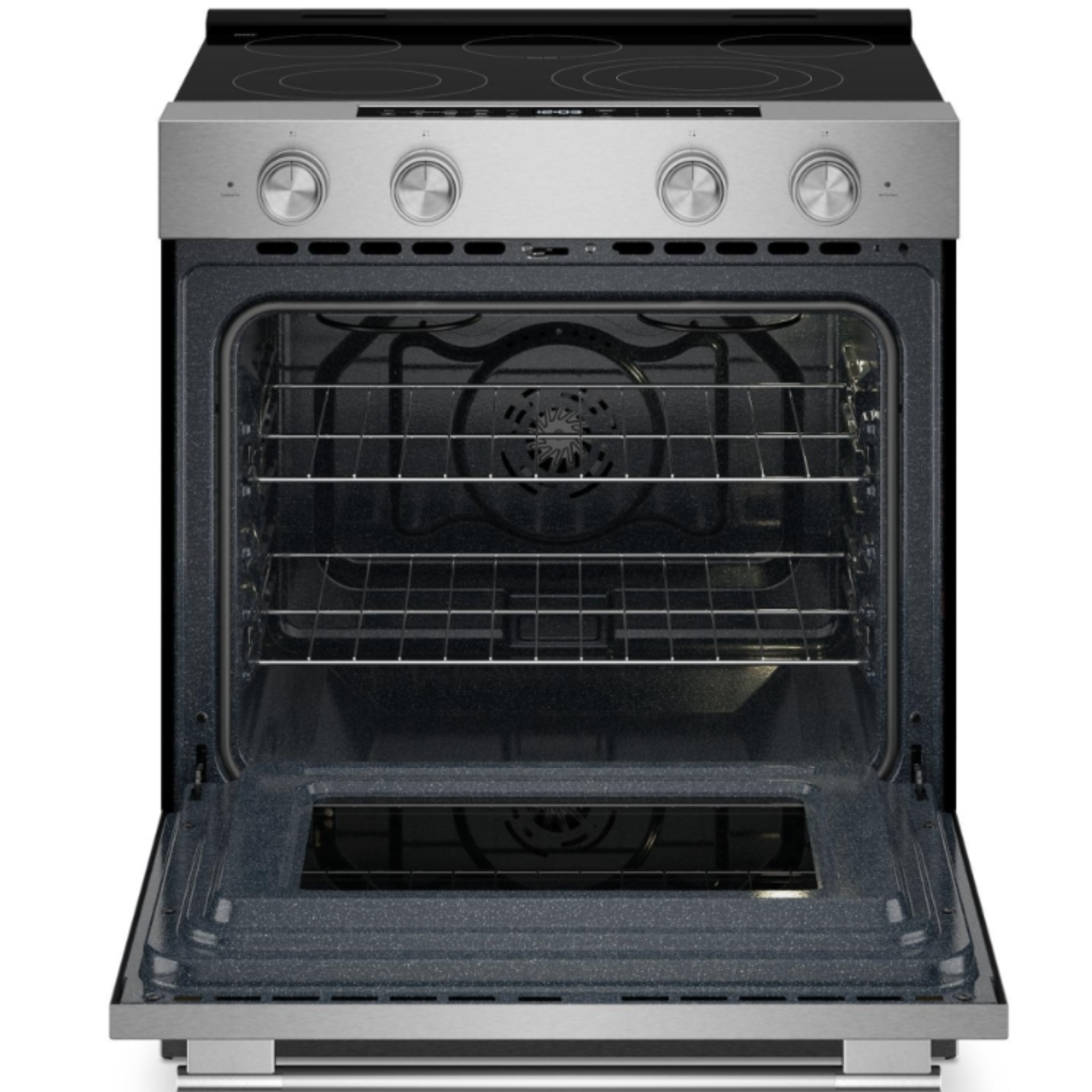 KitchenAid - 5.3 cu. ft Electric Range in Stainless - YKSES330SPS