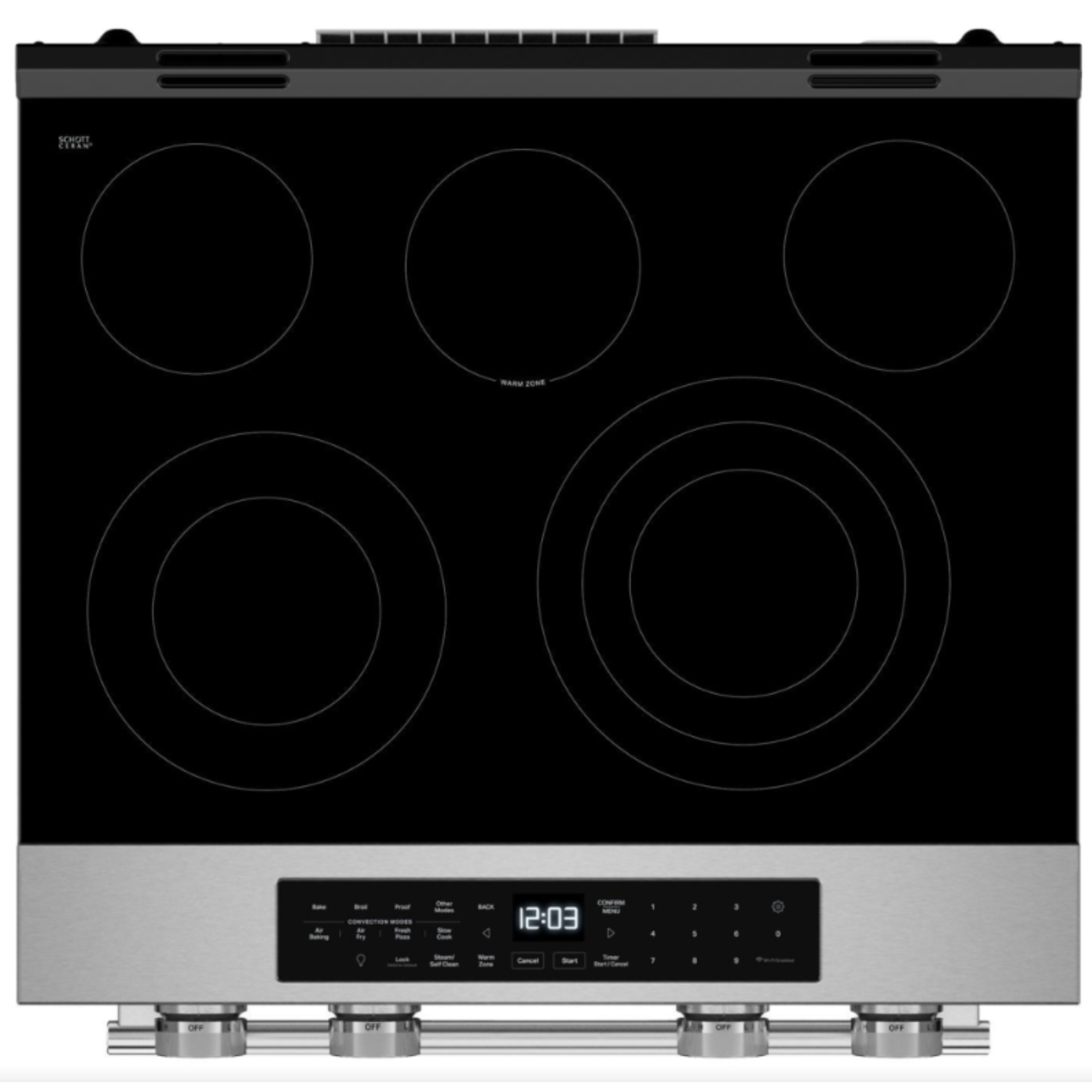 KitchenAid - 5.3 cu. ft Electric Range in Stainless - YKSES330SPS
