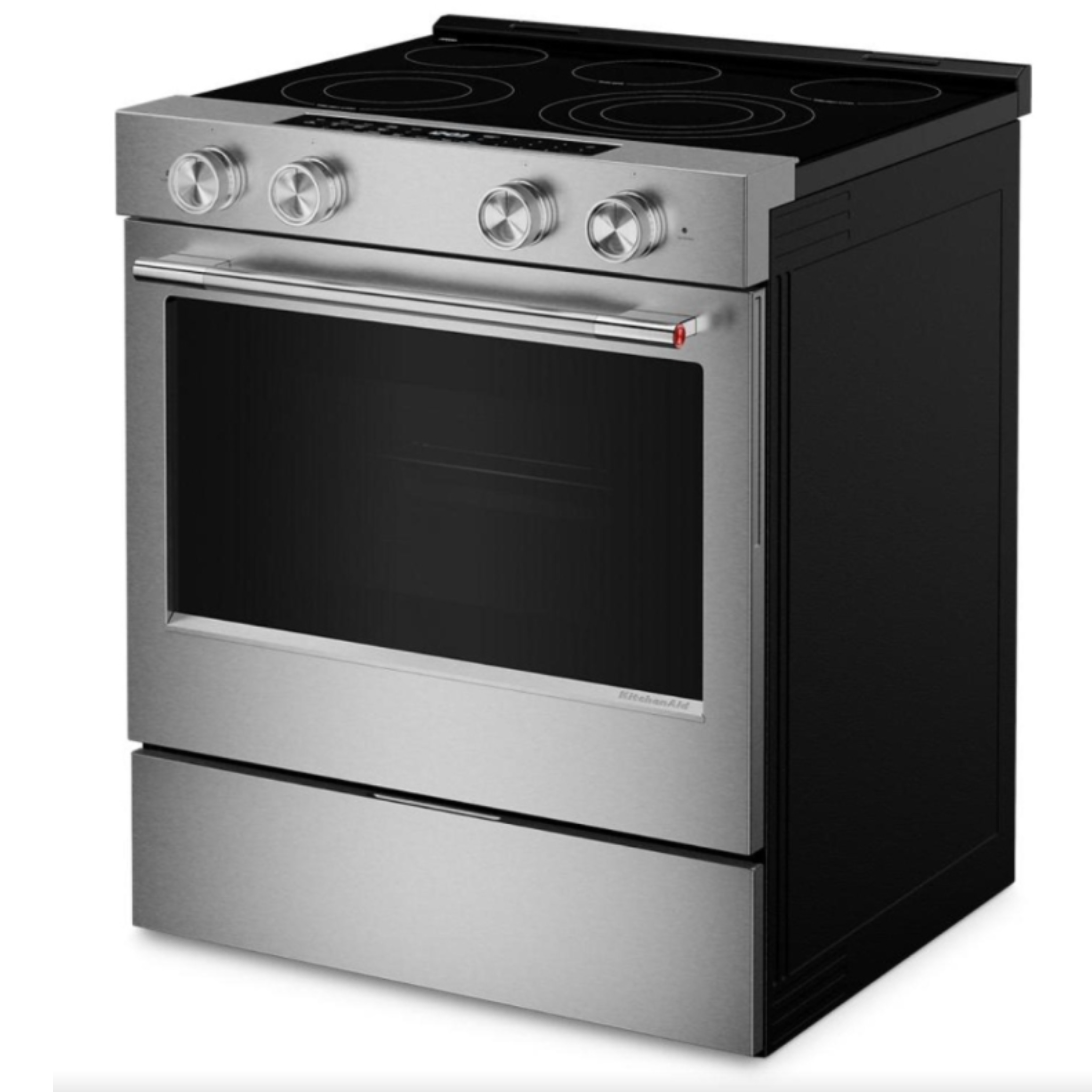 KitchenAid - 5.3 cu. ft Electric Range in Stainless - YKSES530SPS