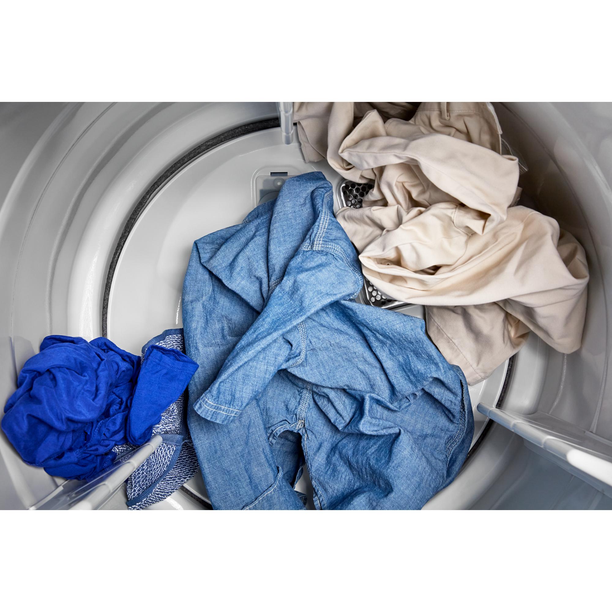 Maytag - 7 cu. Ft Vented Electric Dryer in White - YMED5605RW