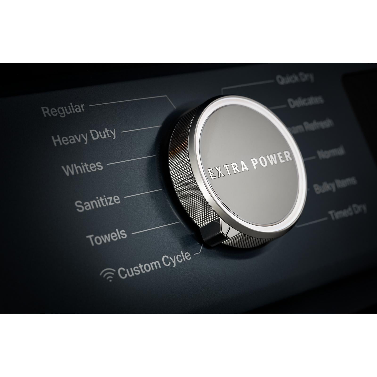 Maytag - 7.3 cu. Ft Electric Dryer in Midnight Steel - YMED7020RF