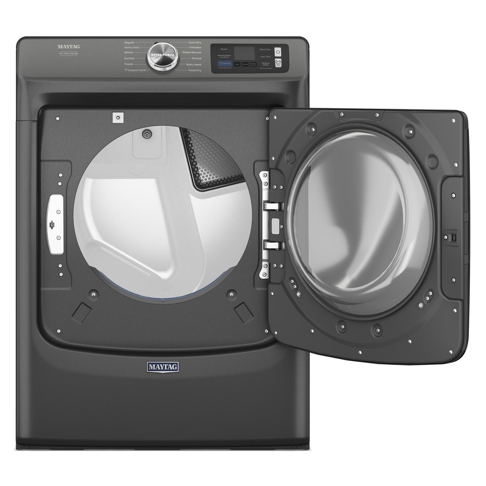 Maytag - 7.3 cu. Ft Electric Dryer in Black - YMED7020RU