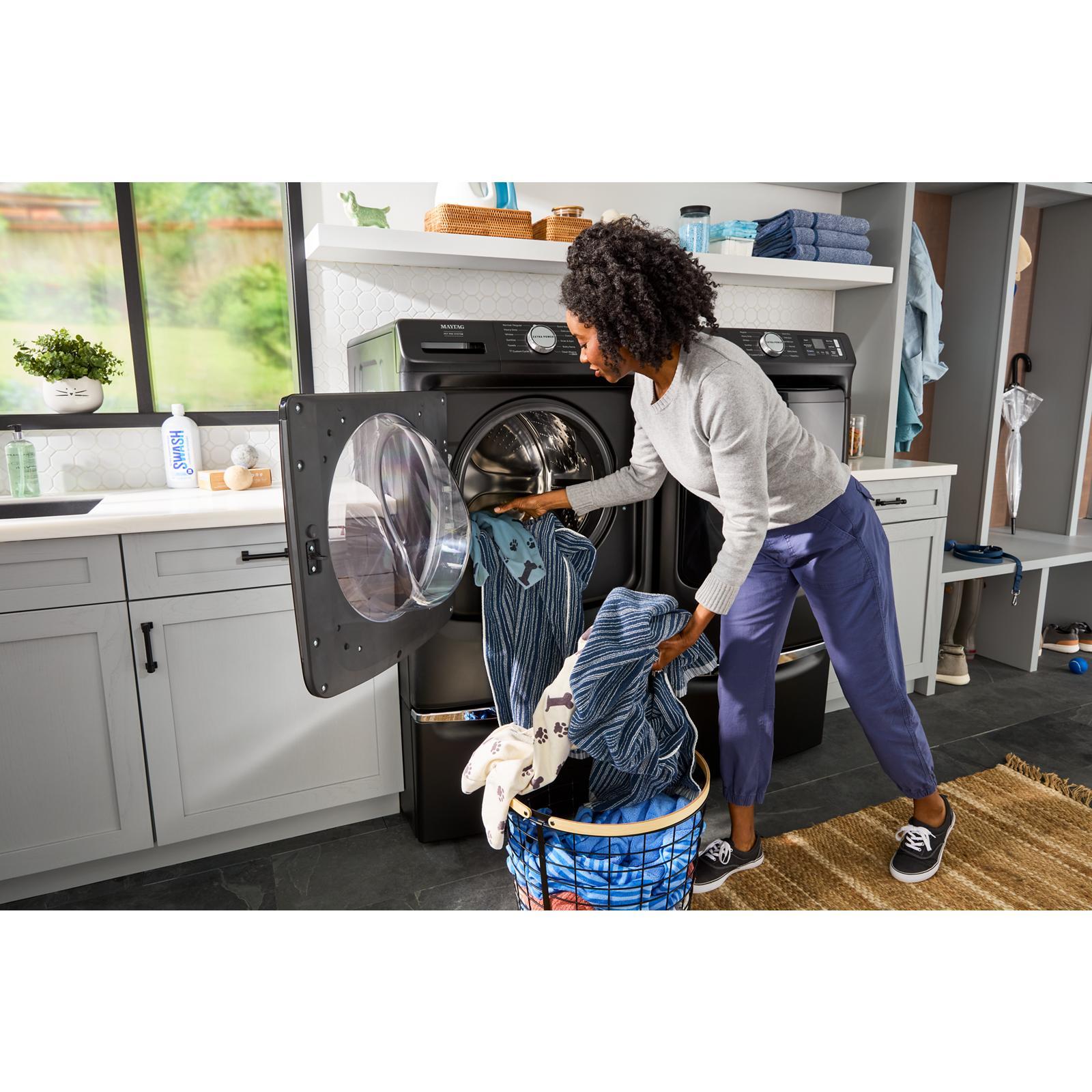 Maytag - 7.3 cu. Ft Electric Dryer in Black - YMED7020RU