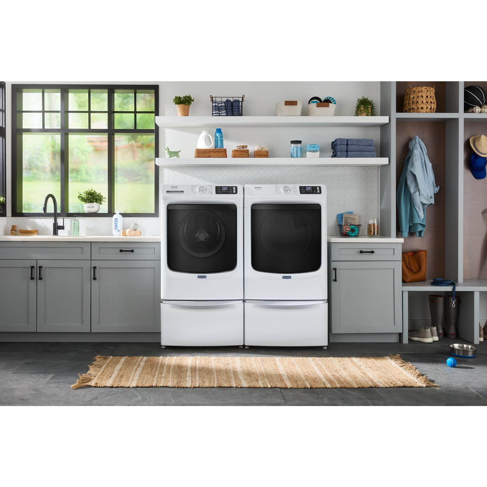 Maytag - 7.3 cu. Ft Electric Dryer in White - YMED7020RW