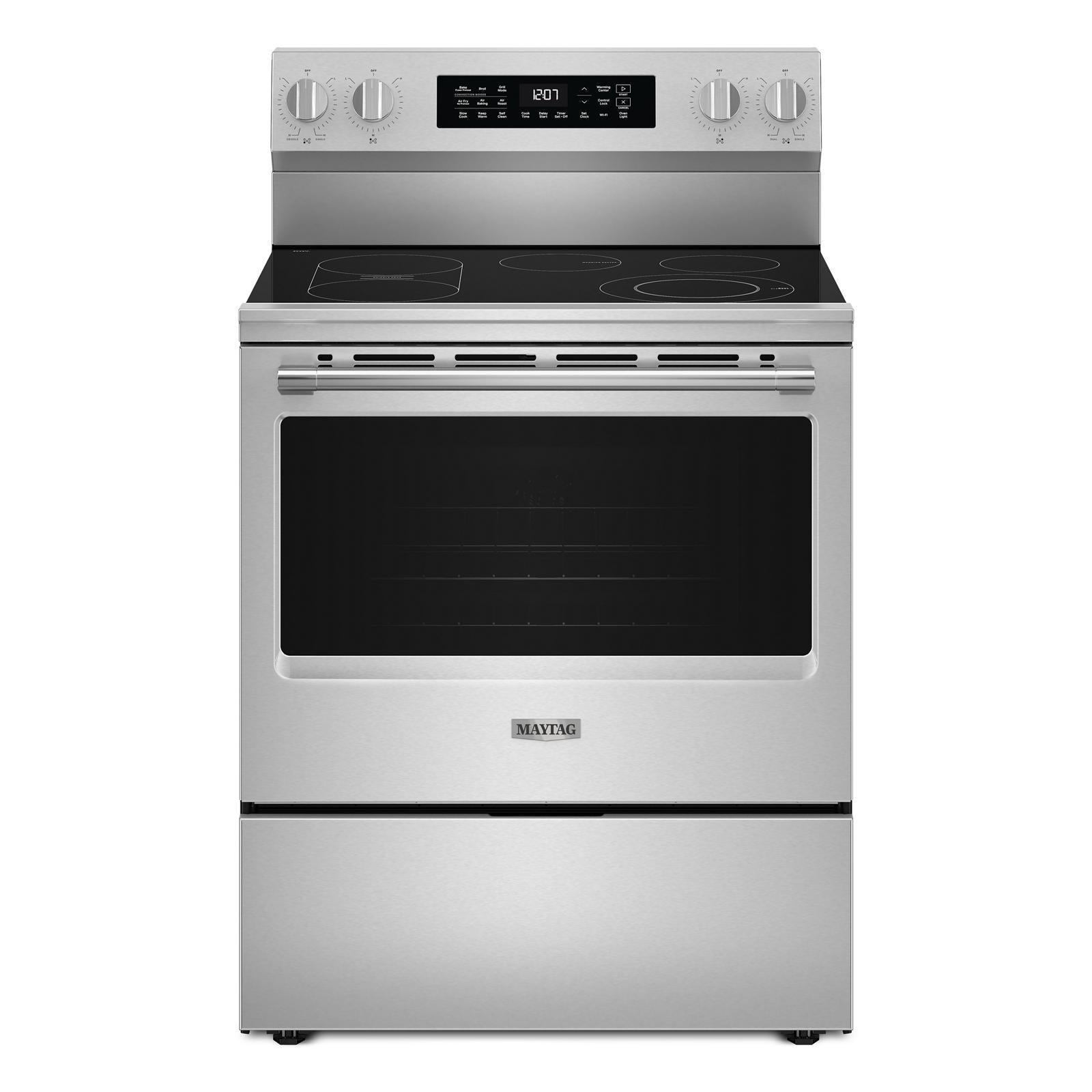 Maytag - 5.3 cu. ft Electric Range in Stainless - YMFES7030SZ
