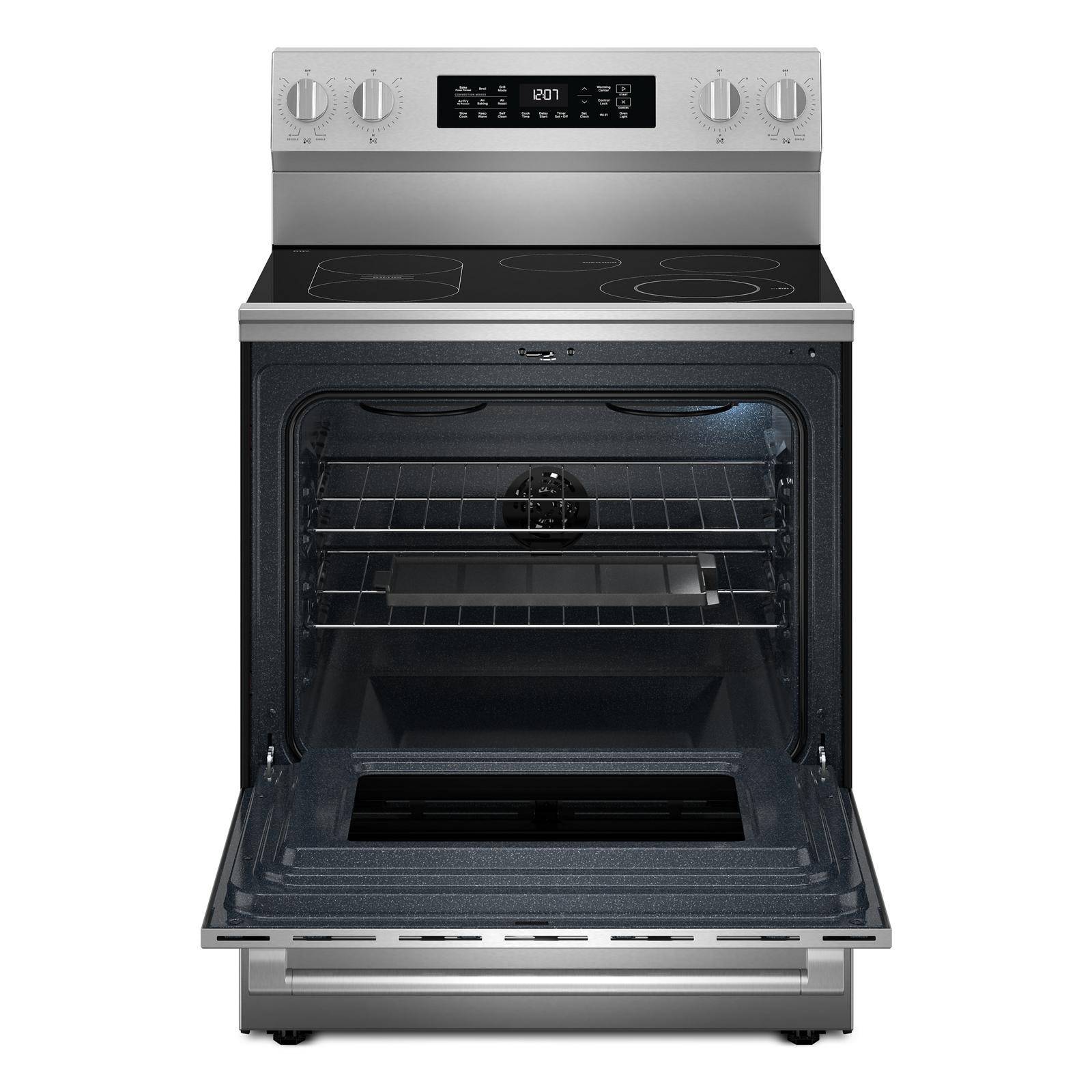Maytag - 5.3 cu. ft Electric Range in Stainless - YMFES7030SZ