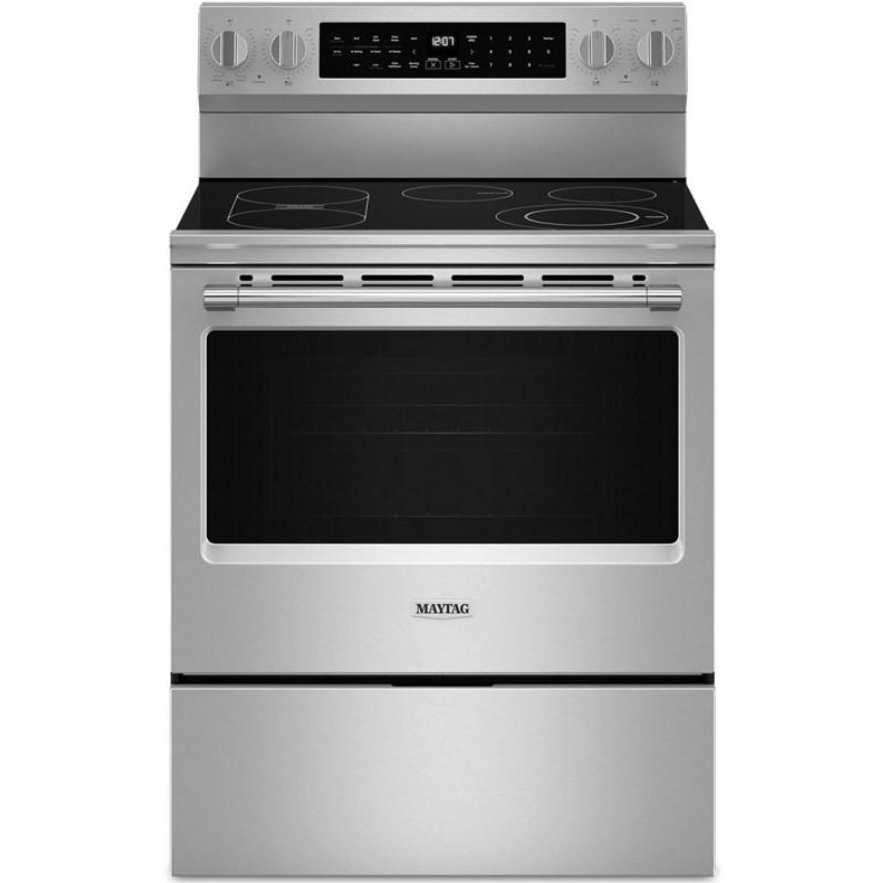 Maytag - 5.3 cu. ft Electric Range in Stainless - YMFES8030RZ
