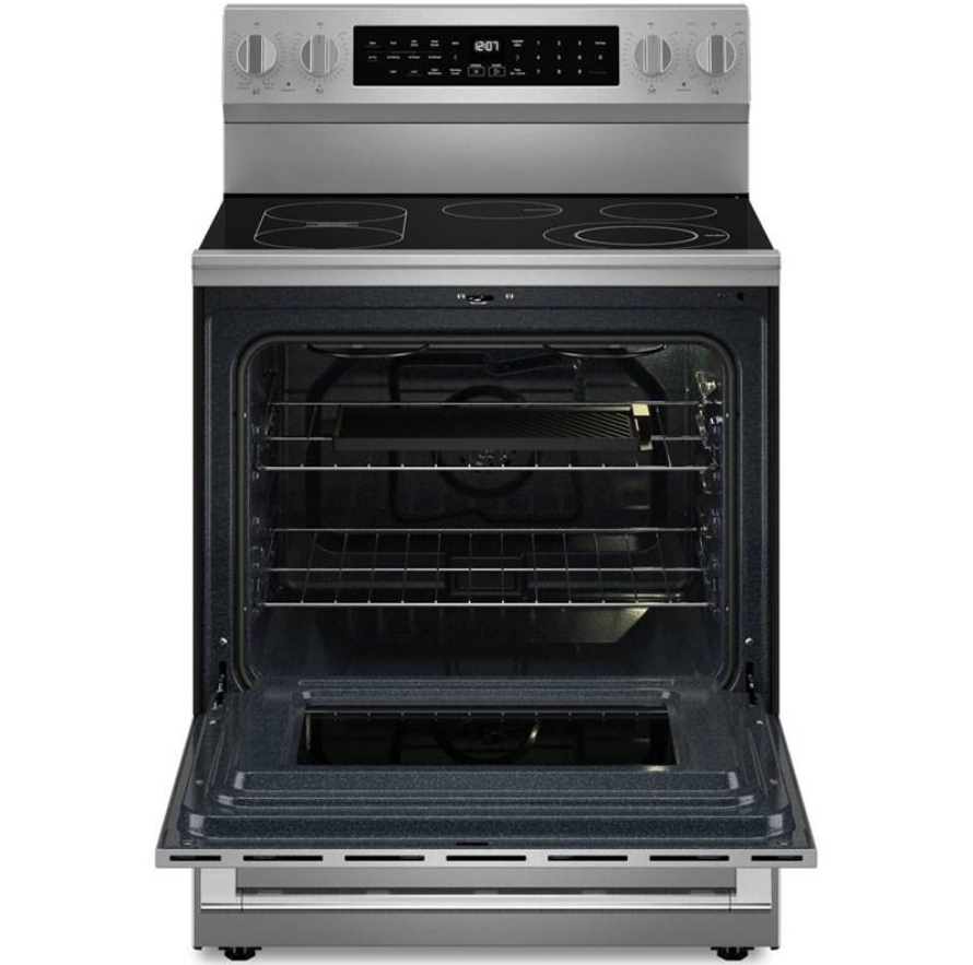 Maytag - 5.3 cu. ft Electric Range in Stainless - YMFES8030RZ