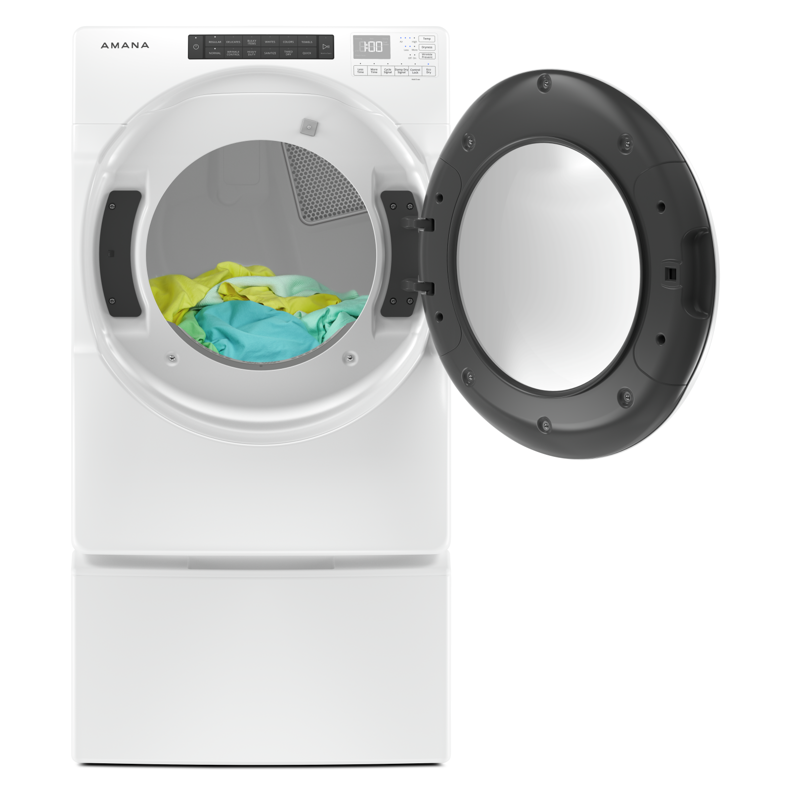 Amana - 7.4 cu. Ft Electric Dryer in White - YNED5800HW