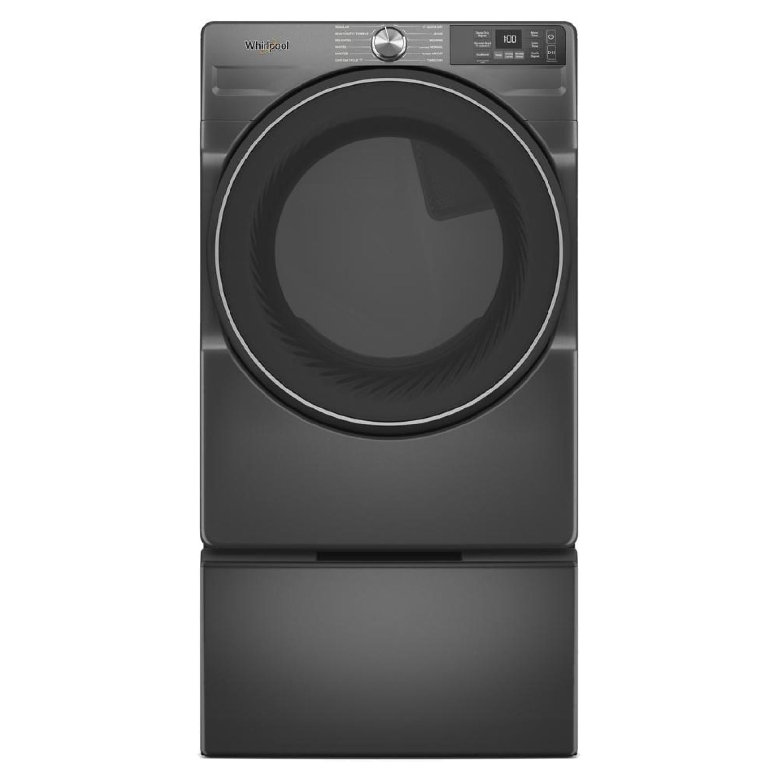 Whirlpool - 7.4 cu. Ft Electric Dryer in Black - YWED5720RU