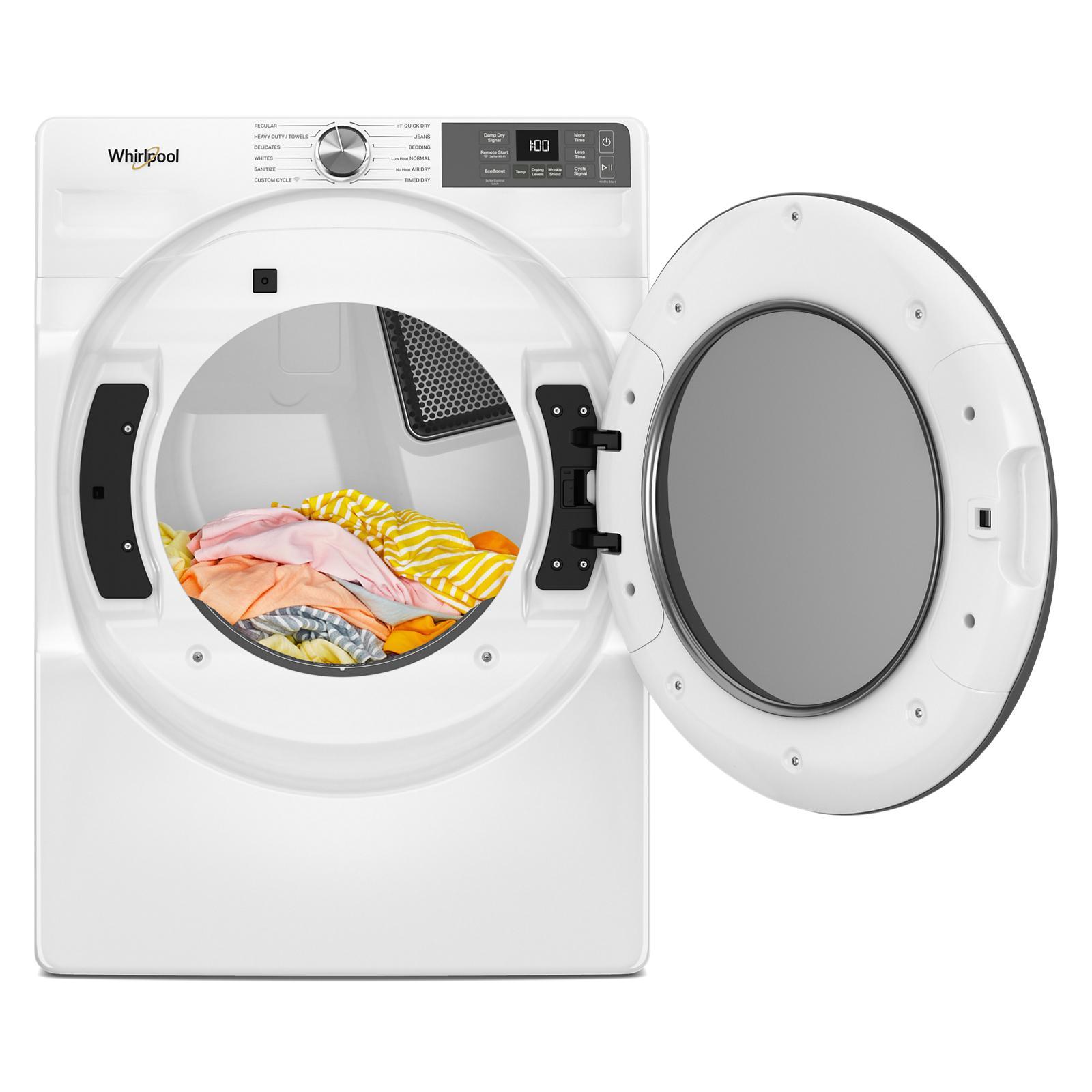 Whirlpool - 7.4 cu. Ft Electric Dryer in White - YWED5720RW