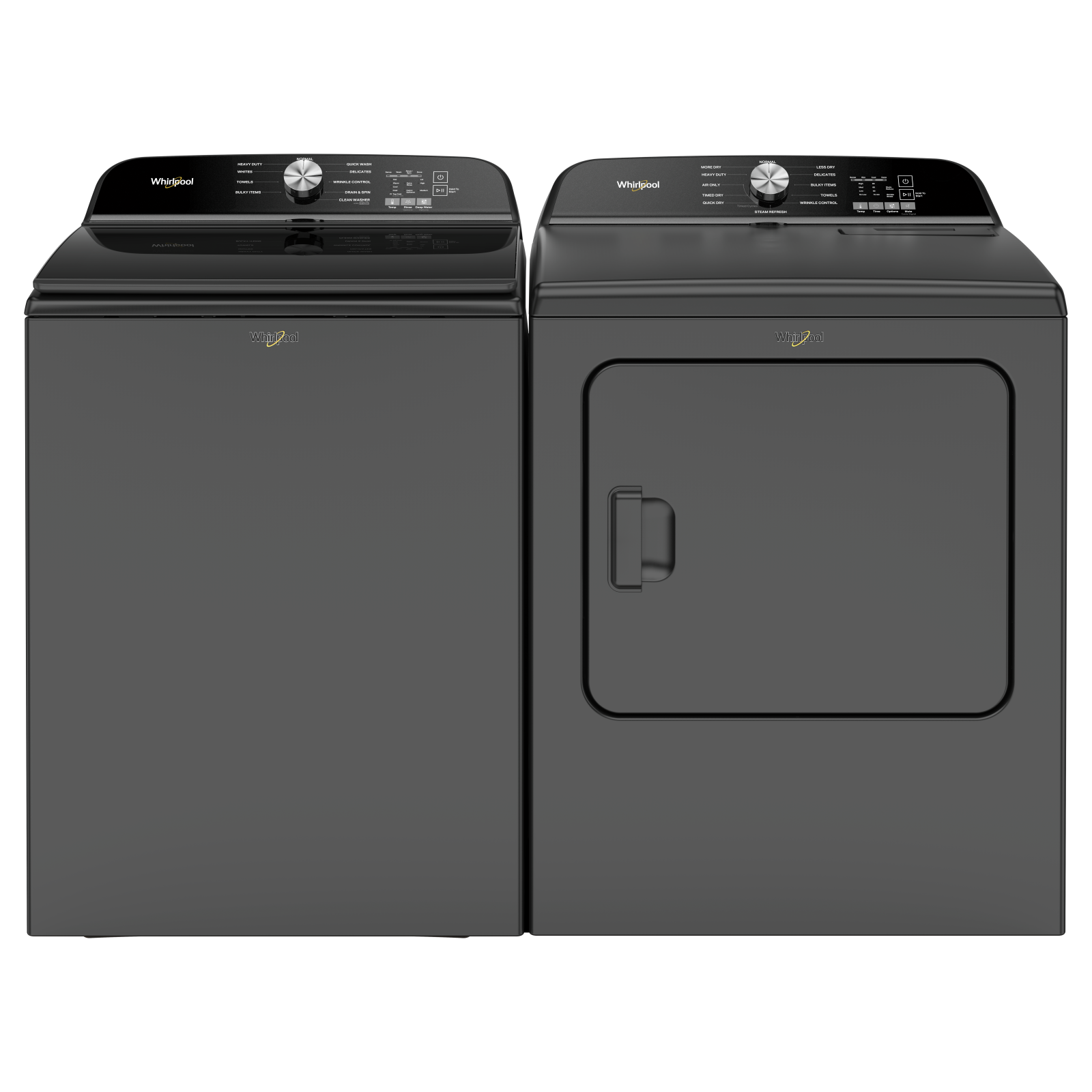 Whirlpool - 7 cu. Ft Electric Dryer in Black - YWED6150PB