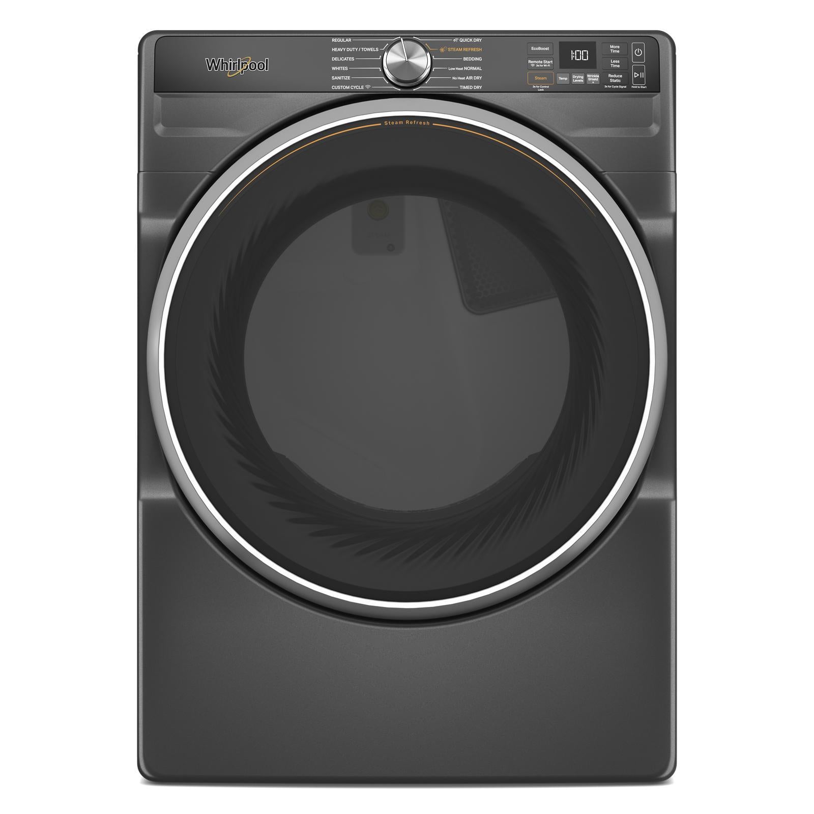Whirlpool - 7.4 cu. Ft Electric Dryer in Black - YWED6720RU