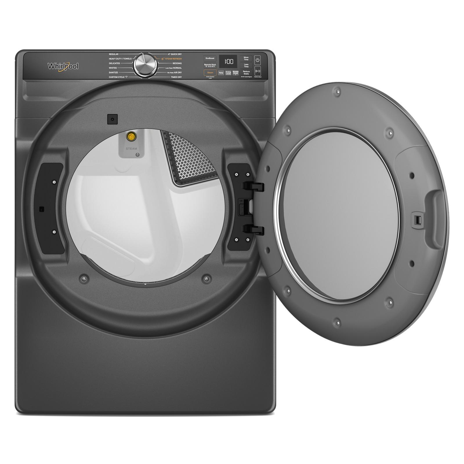 Whirlpool - 7.4 cu. Ft Electric Dryer in Black - YWED6720RU