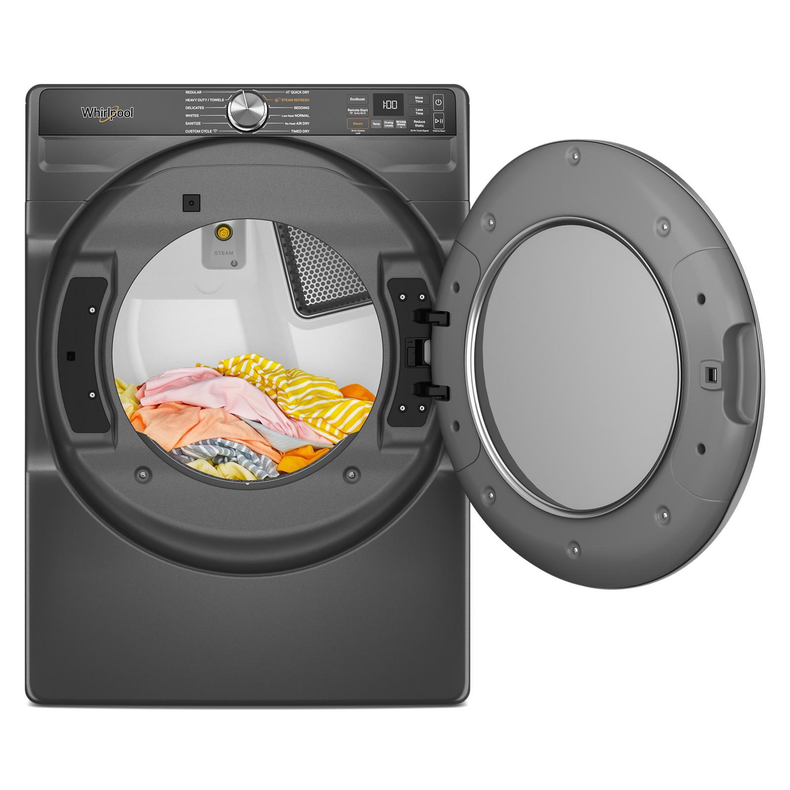 Whirlpool - 7.4 cu. Ft Electric Dryer in Black - YWED6720RU