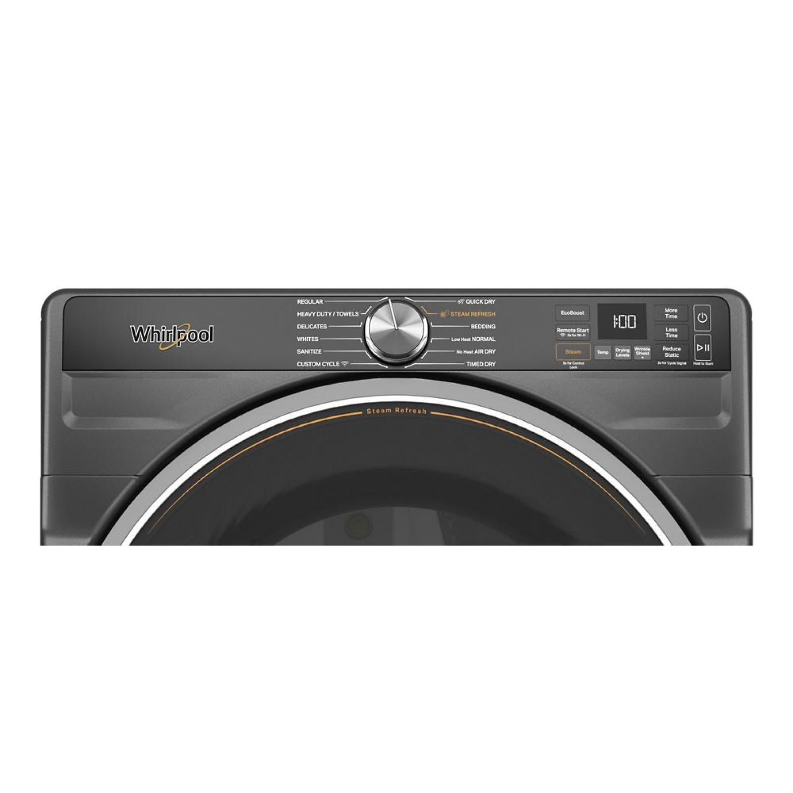 Whirlpool - 7.4 cu. Ft Electric Dryer in Black - YWED6720RU