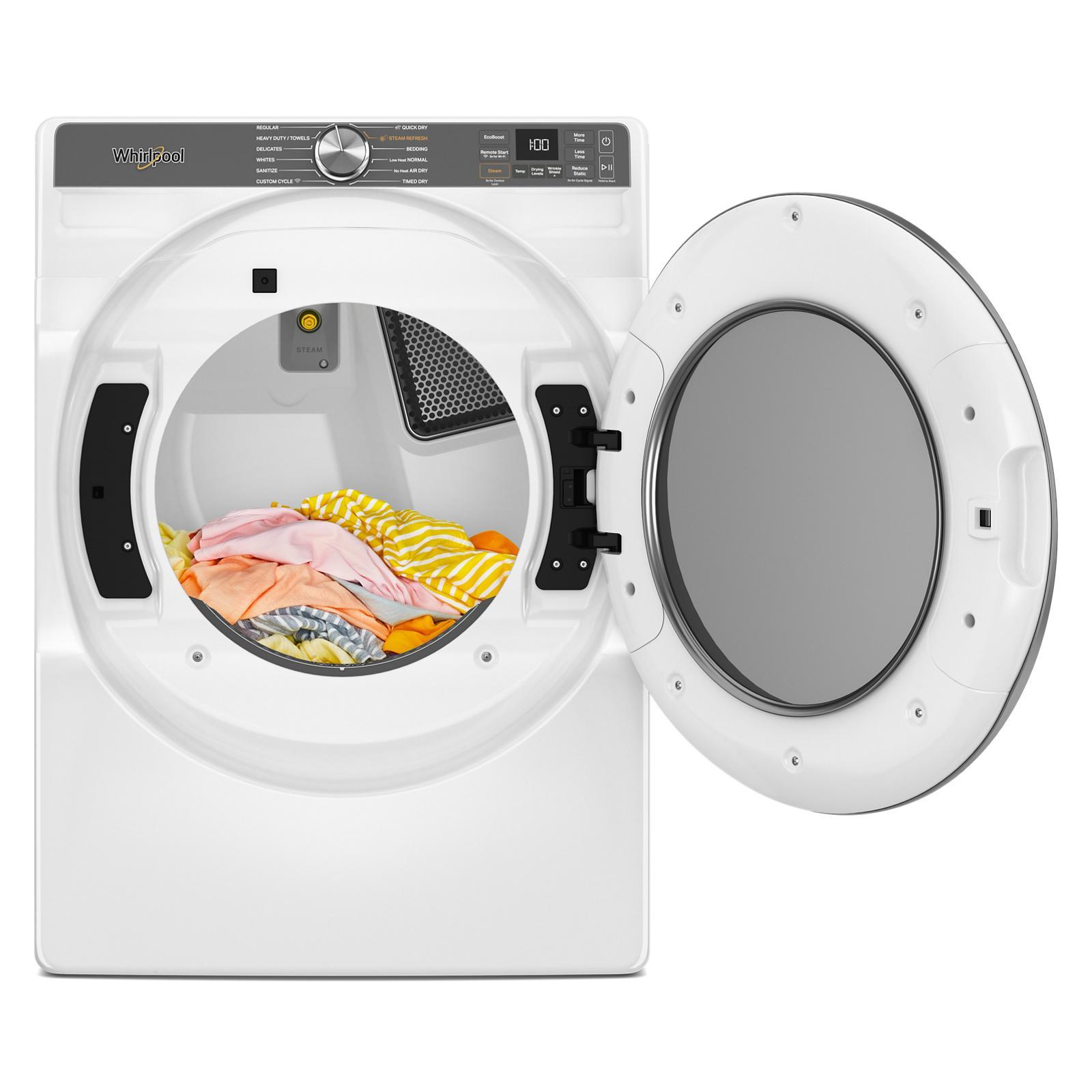 Whirlpool - 7.4 cu. Ft Electric Dryer in White - YWED6720RW