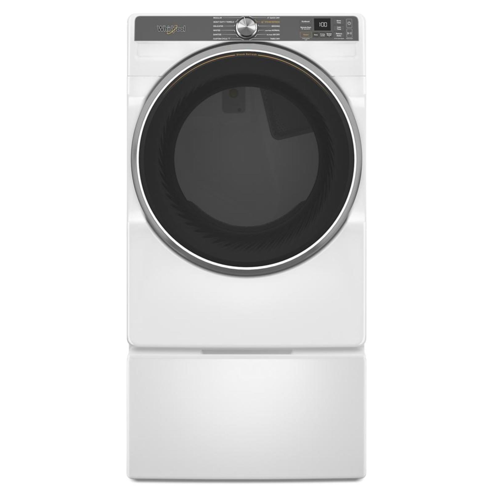 Whirlpool - 7.4 cu. Ft Electric Dryer in White - YWED6720RW