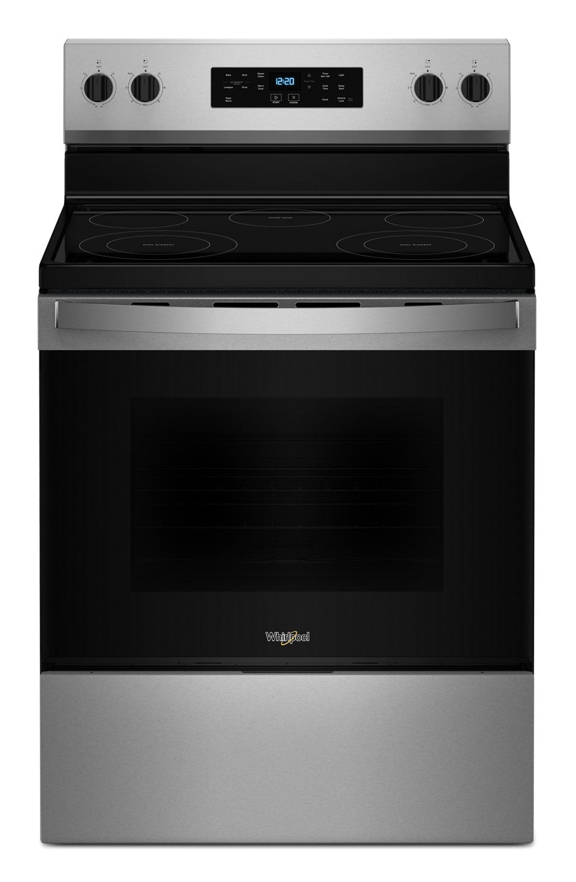 Whirlpool - 5.3 cu. ft Electric Range in Stainless - YWFES3330RZ