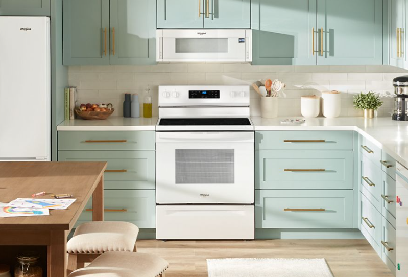 Whirlpool - 5.3 cu. ft Electric Range in White - YWFES3530RW