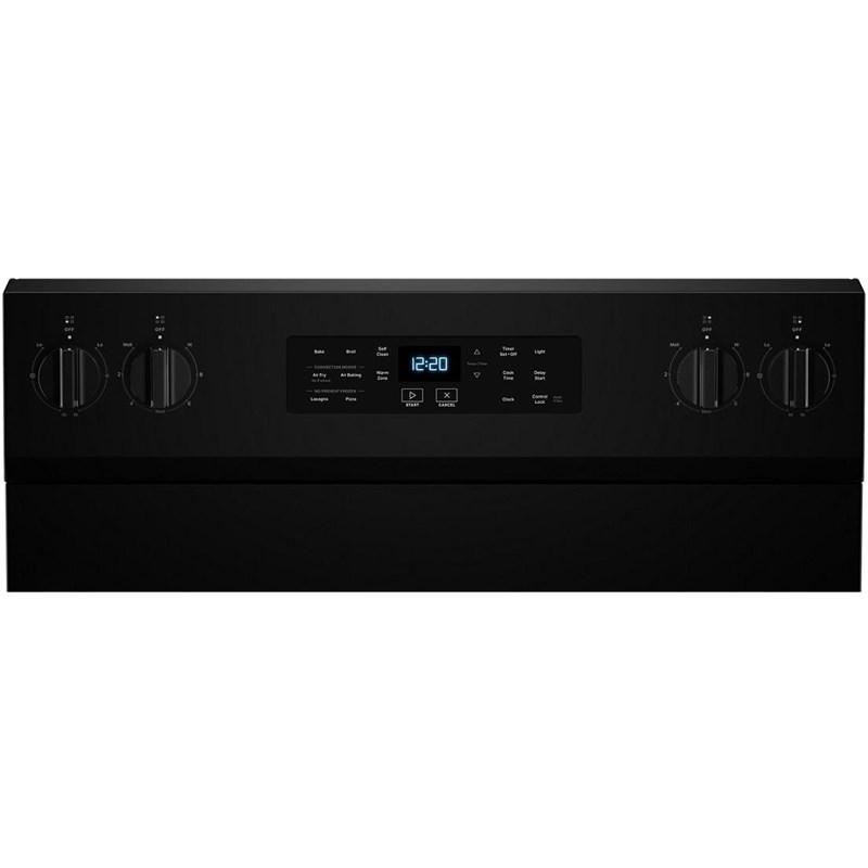 Whirlpool - 5.3 cu. ft Electric Range in Black - YWFES5030RB