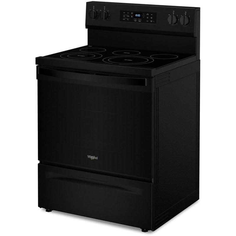 Whirlpool - 5.3 cu. ft Electric Range in Black - YWFES5030RB