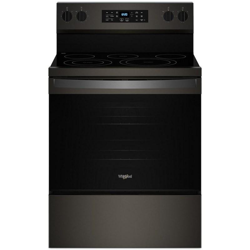 Whirlpool - 5.3 cu. ft Electric Range in Black Stainless - YWFES5030RV