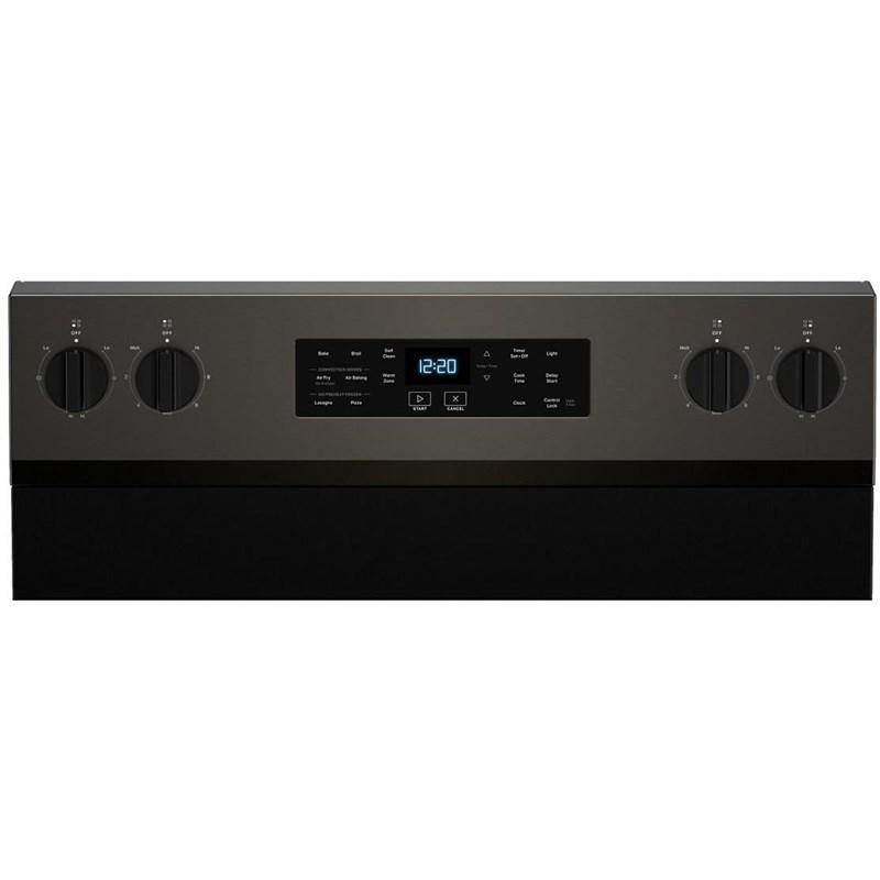 Whirlpool - 5.3 cu. ft Electric Range in Black Stainless - YWFES5030RV