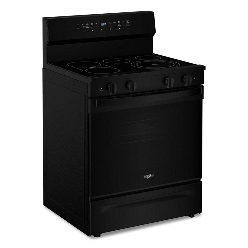 Whirlpool - 5.3 cu. ft Electric Range in Black - YWFES7530RB