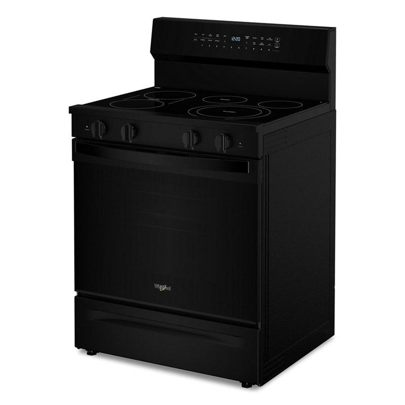 Whirlpool - 5.3 cu. ft Electric Range in Black - YWFES7530RB