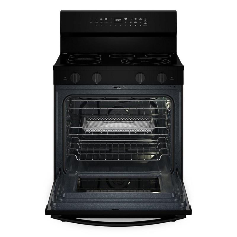 Whirlpool - 5.3 cu. ft Electric Range in Black - YWFES7530RB