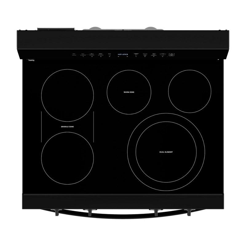 Whirlpool - 5.3 cu. ft Electric Range in Black - YWFES7530RB