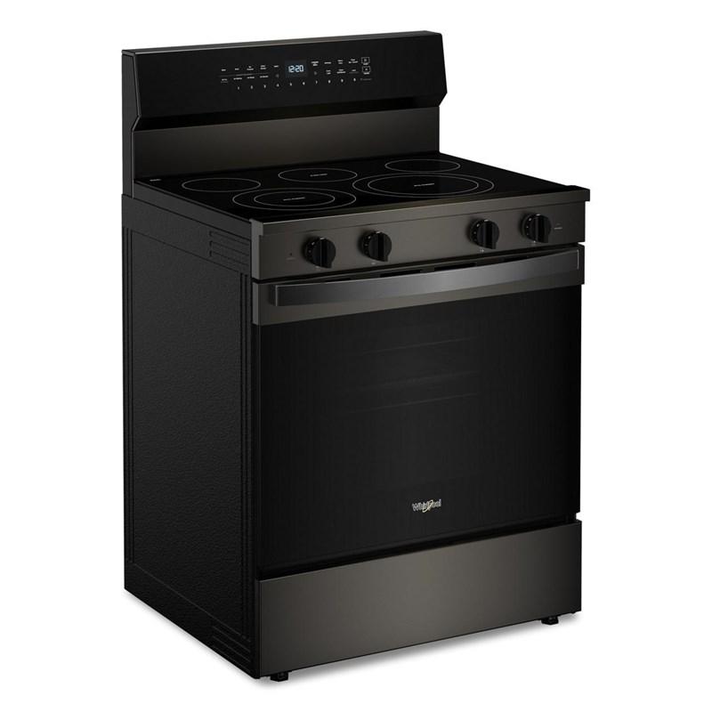 Whirlpool - 5.3 cu. ft Electric Range in Black Stainless - YWFES7530RV