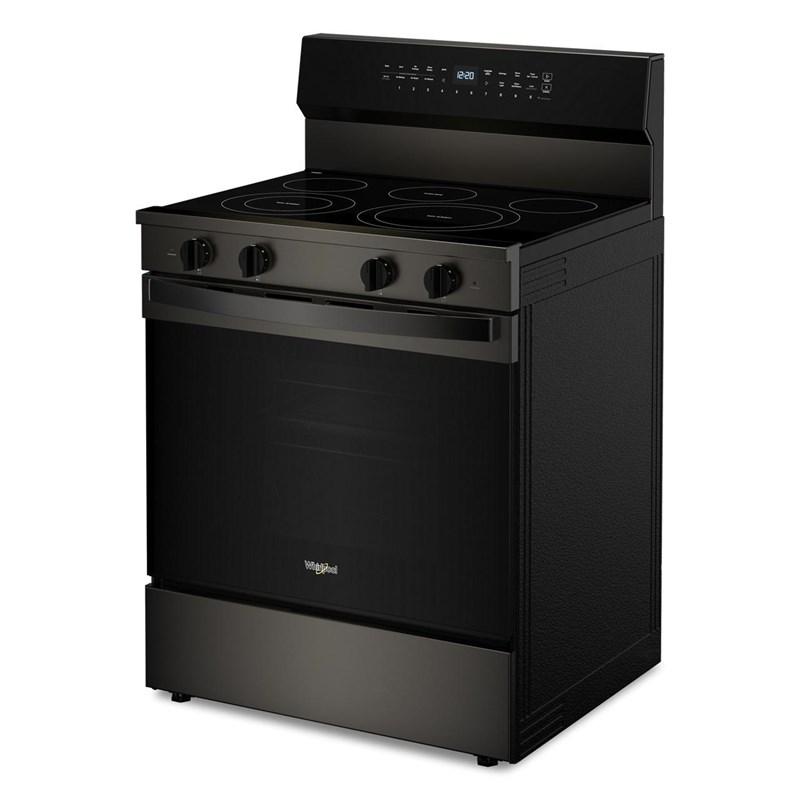 Whirlpool - 5.3 cu. ft Electric Range in Black Stainless - YWFES7530RV