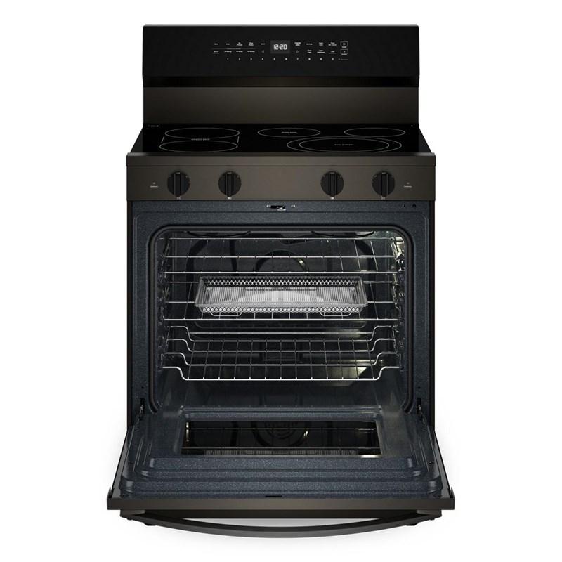Whirlpool - 5.3 cu. ft Electric Range in Black Stainless - YWFES7530RV