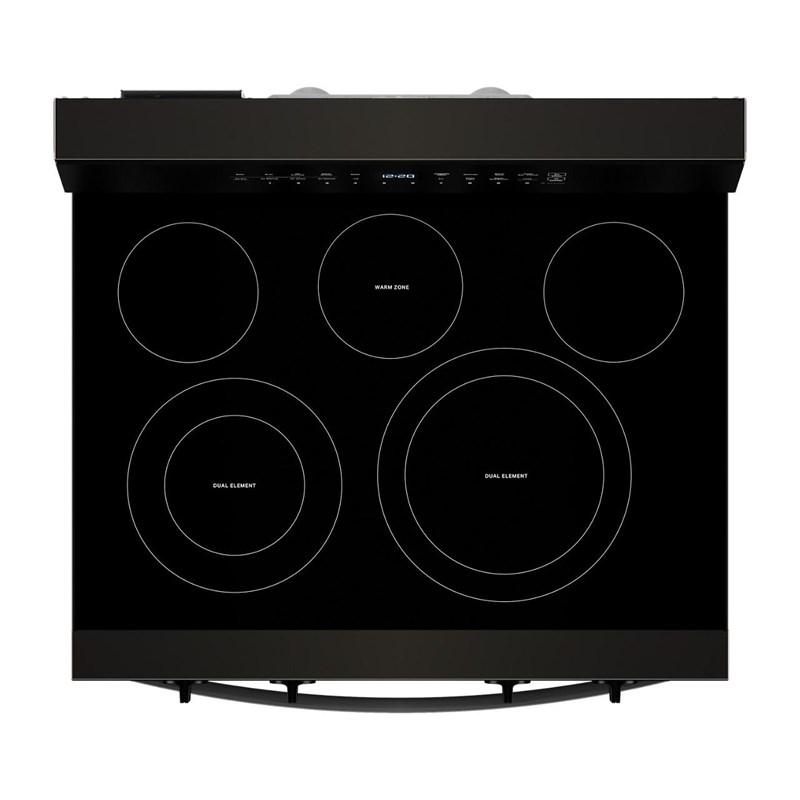Whirlpool - 5.3 cu. ft Electric Range in Black Stainless - YWFES7530RV