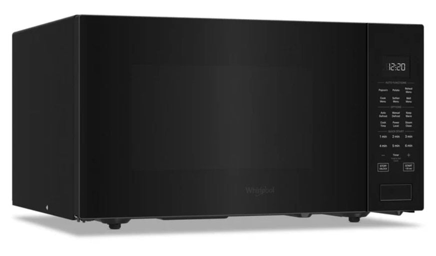 Whirlpool - 1.6 cu. Ft Counter top Microwave in Black - YWMCS7022RB
