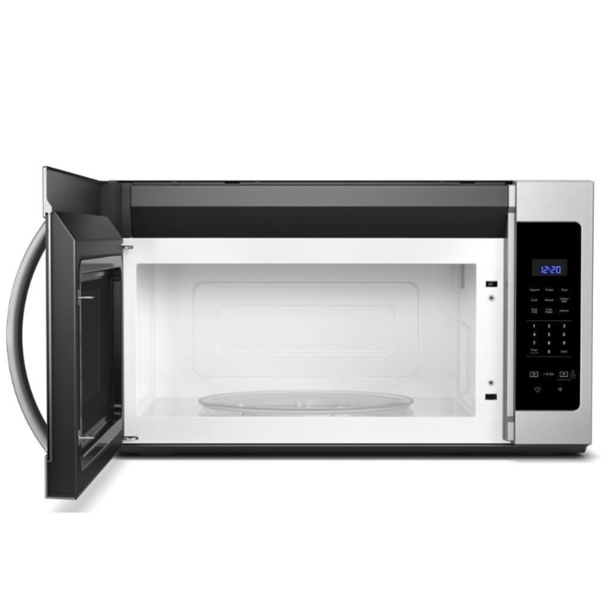 Whirlpool - 1.7 cu. Ft Over the range Microwave in Stainless - YWMH31017HS
