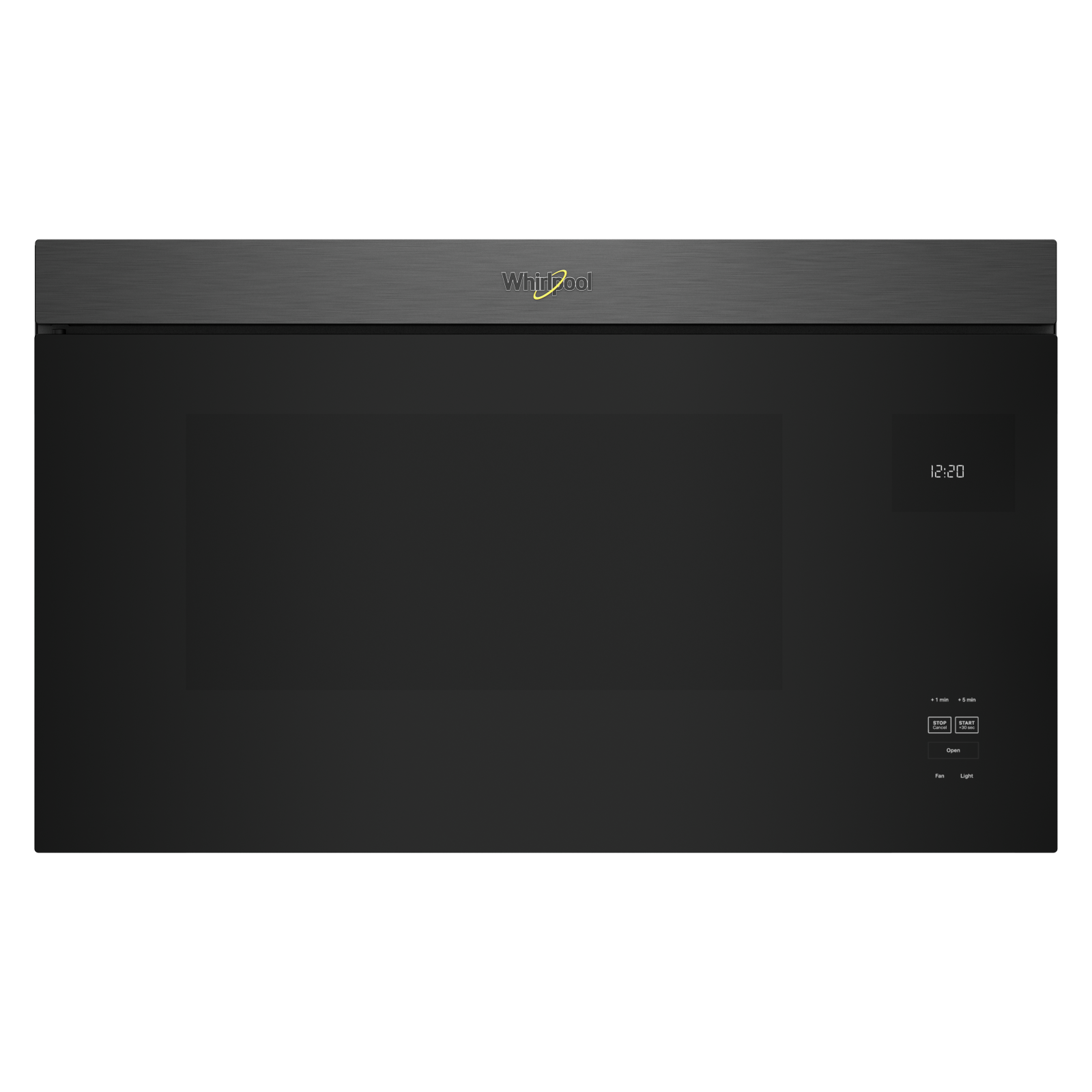 Whirlpool - 1.1 cu. Ft Over the range Microwave in Black Stainless - YWMMF5930PV