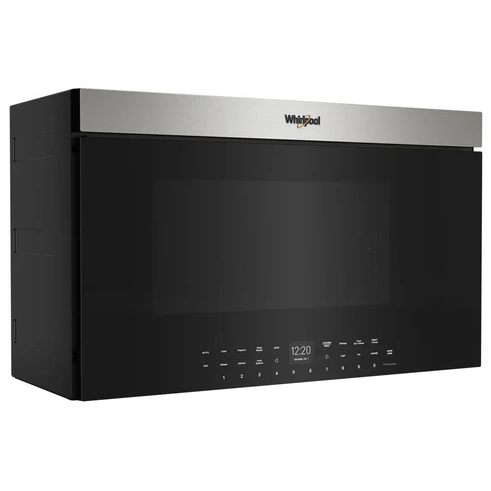 Whirlpool - 1.1 cu. Ft Over the range Microwave in Stainless - YWMMF7330RZ