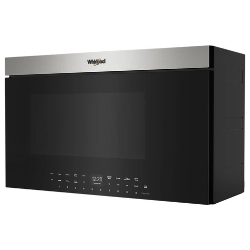 Whirlpool - 1.1 cu. Ft Over the range Microwave in Stainless - YWMMF7330RZ