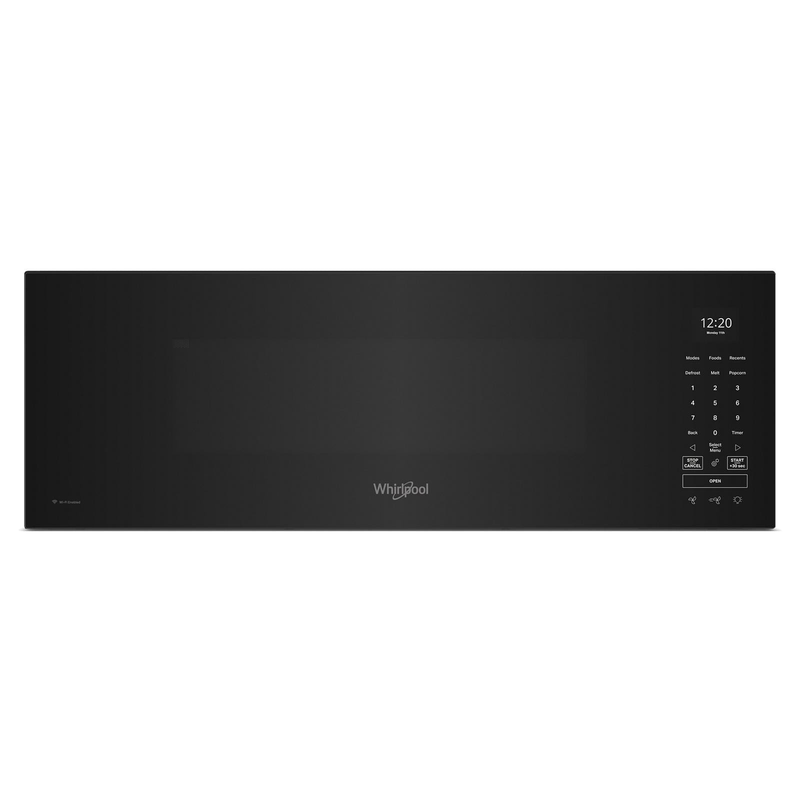 Whirlpool - 1.1 cu. Ft Over the range Microwave in Black - YWMML5530RB