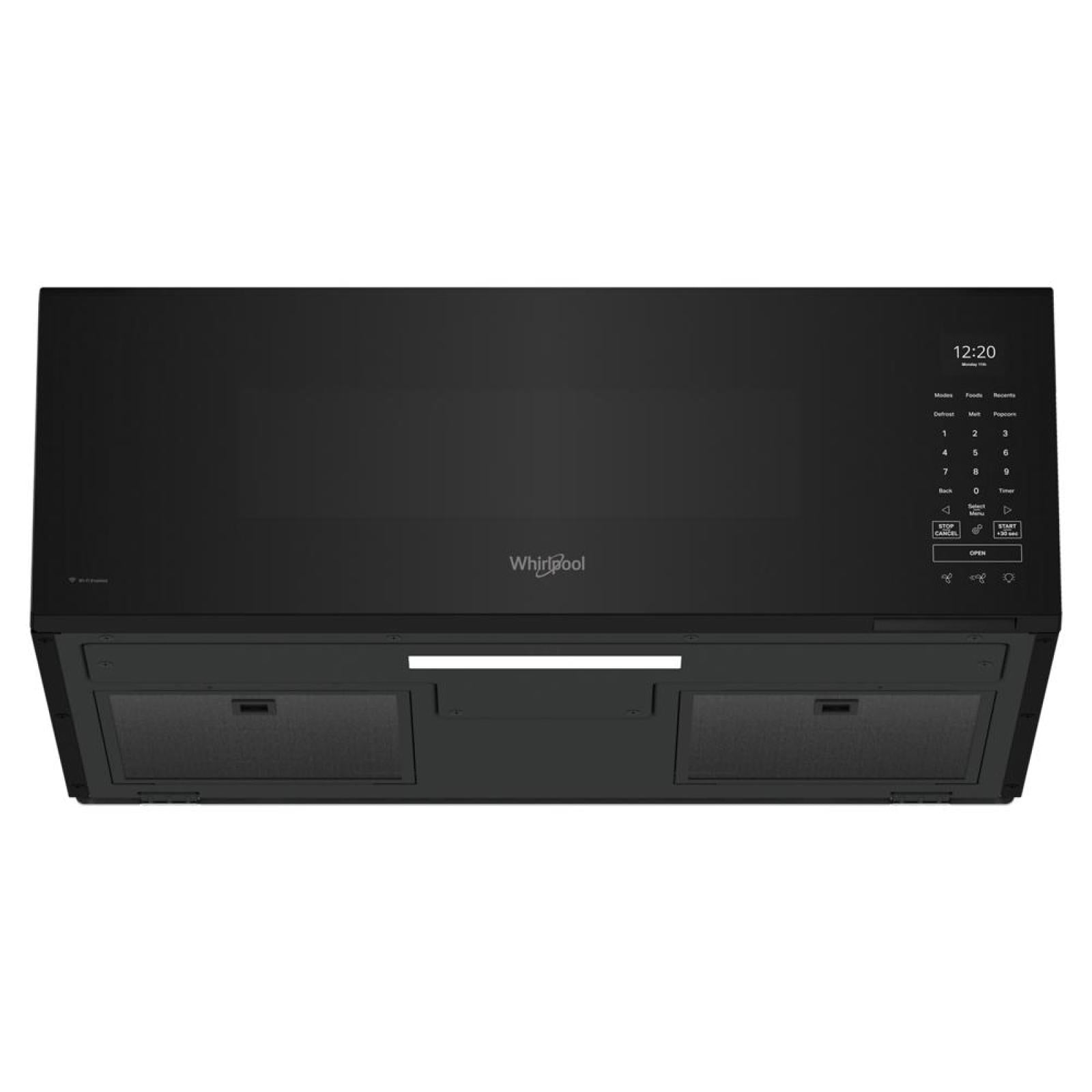 Whirlpool - 1.1 cu. Ft Over the range Microwave in Black - YWMML5530RB
