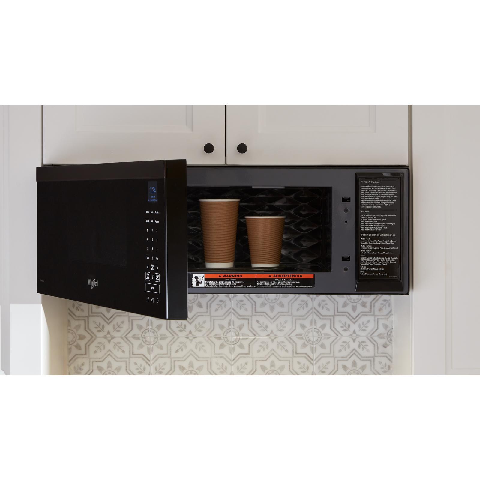 Whirlpool - 1.1 cu. Ft Over the range Microwave in White - YWMML5530RW